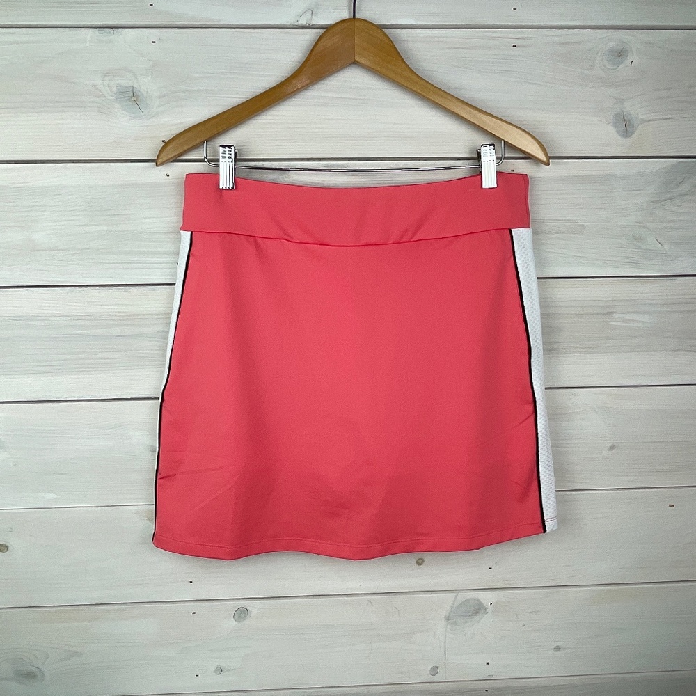 Daily Sports Coral Golf Skort Skirt 17" Length LUCCA - NWT